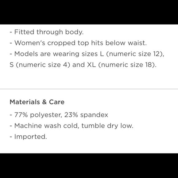 Old Navy Plum Wine Powersoft long sleeve power cropped performance top - Picture 8 of 12